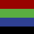Black, Blue, Green and Red