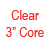 Clear - 3" Core