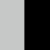 Silver/Black