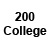 White - College - 200/Pkg
