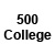 White - College - 500/Pkg