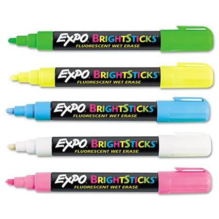 Expo Neon Dry Erase Window Markers