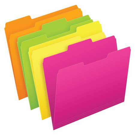 10 Sheets 5 Colours of A4 Premium NEON Fluorescent Card Kids Children  Assorted Colours Scrapbooking Crafts Paper by Accessories Attic