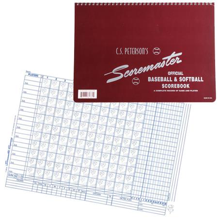C.S Cramer Scorebook Baseball and Softball Petersons Scoremaster