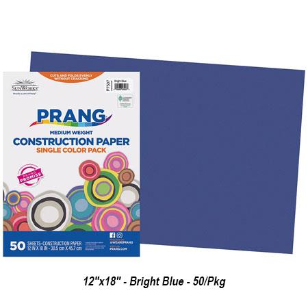 Sulphite Construction Paper black, 12 in. x 18 in., 50 sheets