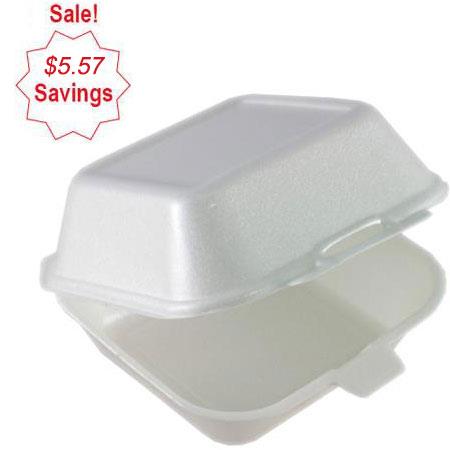 Hinged Lid PE Containers