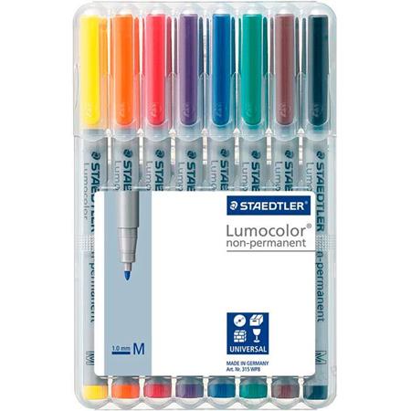 Staedtler Lumocolor Permanent Marker Medium Set of 8