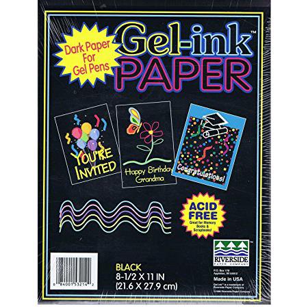 gel ink paper