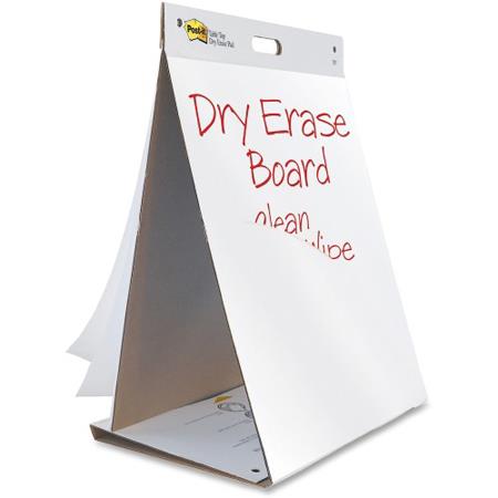 Post it Super Sticky Tabletop Easel Pad 20 x 23 White Pad Of 20