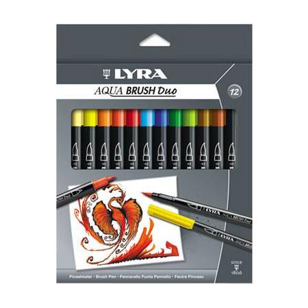  Mr. Pen- Dual Tip Brush Pens, 12 Colors, Art Markers