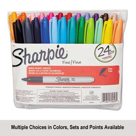 Sharpie 12-Pack Fine Point Multiple Colors Permanent Marker in the Writing  Utensils department at