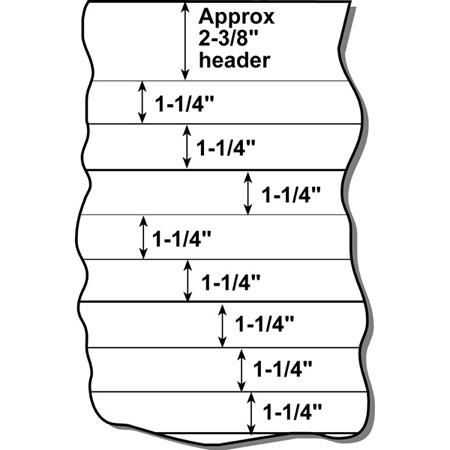 1 4 Chart Paper Size