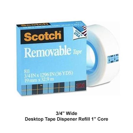 3M Scotch Magic Tape Removable 811