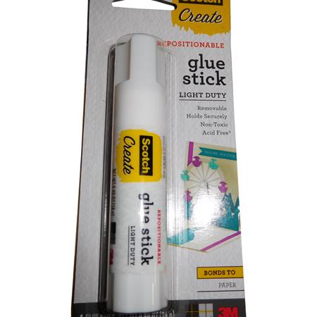 Scotch Clear Wrinkle Free Glue Stick