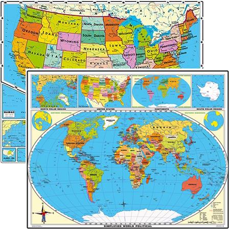 Political Map Vs Physical Map 28743